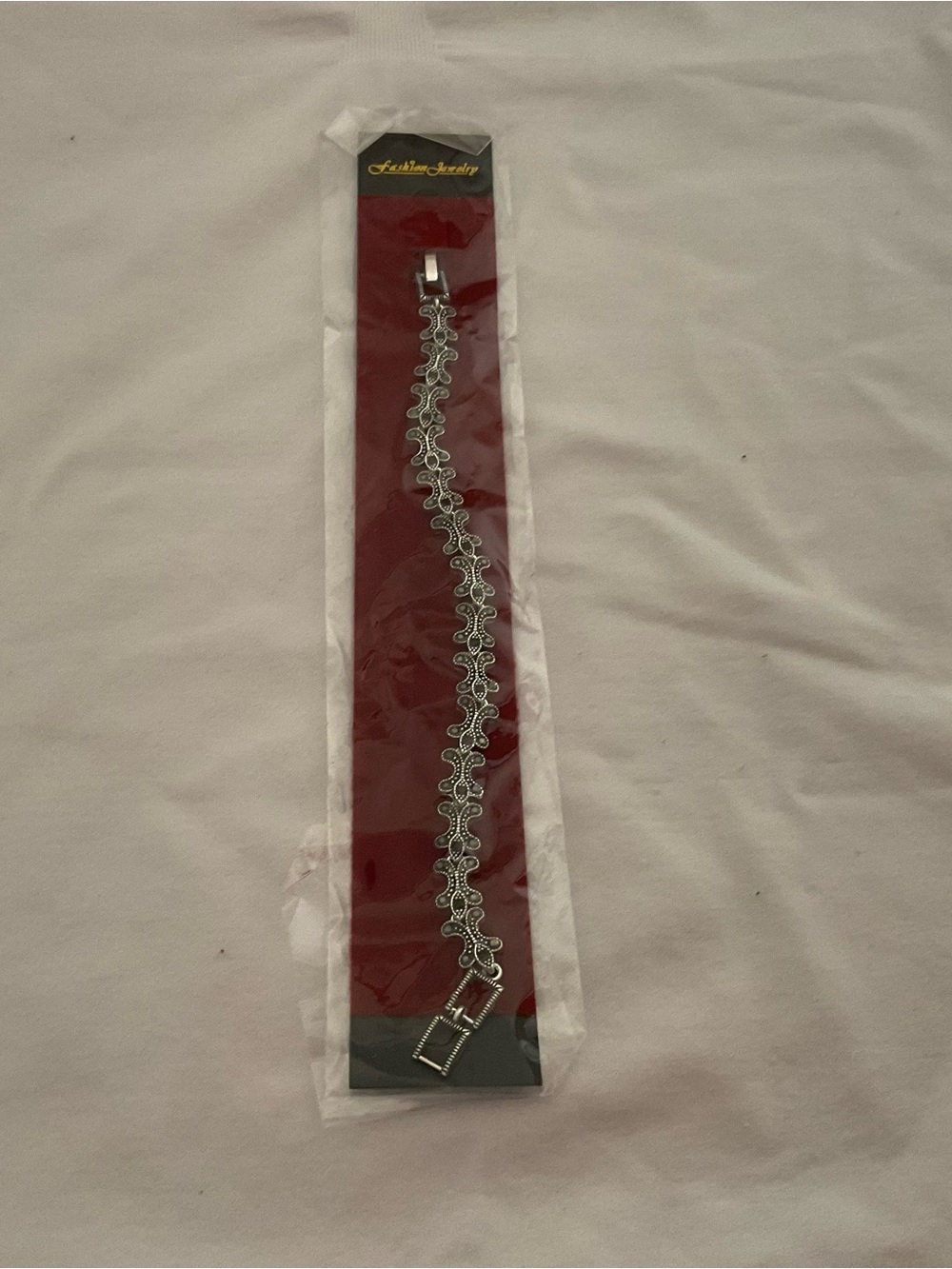 Fashion Society Silver Floral Filigree Women’s Belt